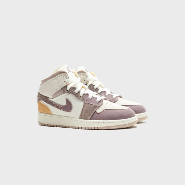 Giay Nike Air Jordan 1 Mid SE Craft GS 'Taupe Haze' DZ4466-102