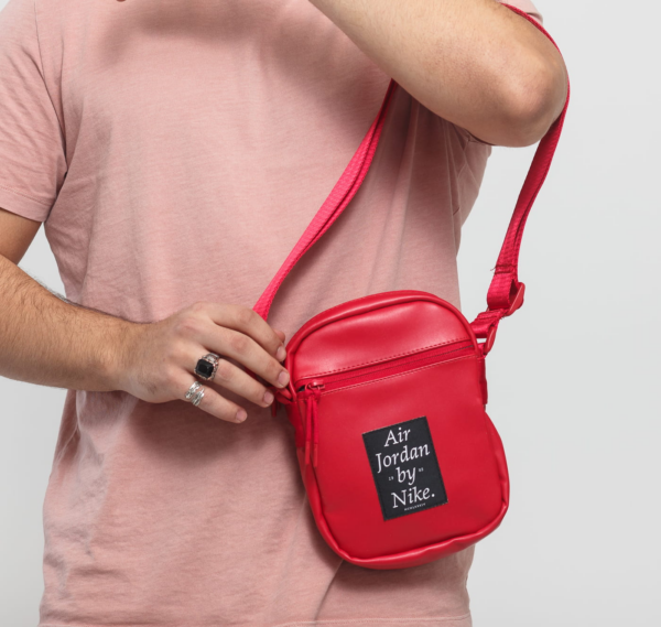 Túi Nike Air Jordan Crossbody Bag Red 9A0225-R78 - Ảnh 2