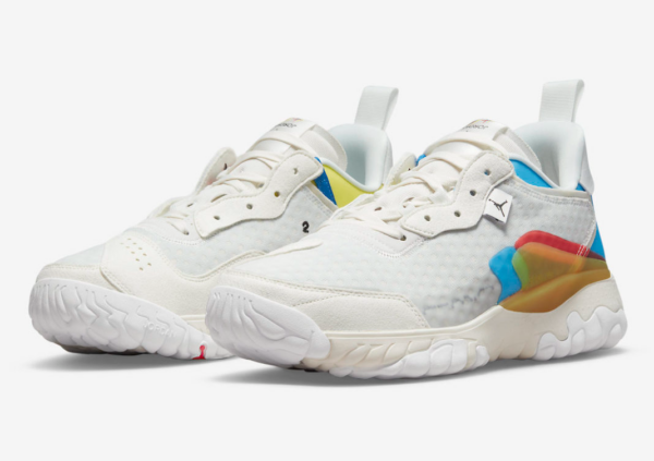 Giày Nike Air Jordan Delta 2 SE White Multi-Color Mismatch DJ9843-106 - Ảnh 4