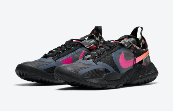 Giày Nike Air Jordan Delta Chinese New Year Black 'Pink' DD2276-001 - Ảnh 3