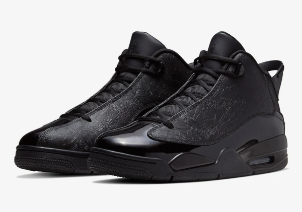 Giày Nike Jordan Dub Zero 'Triple Black' 311046-003 - Ảnh 3