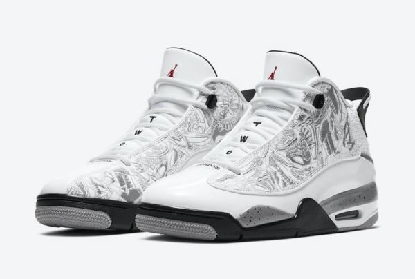 Giày Nike Jordan Dub Zero 'White Cement' 311046-105 - Ảnh 8