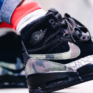 Alternative view of Giày Nike Jordan Legacy 312 'Black Camo Green' AV3922-003