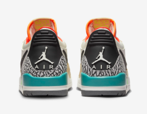 Giay Nike Air Jordan Legacy 312 Low Gradient 'Orange Green'  DZ2763-101