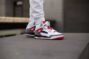 Alternative view of Giày Nike Jordan Spizike 'Light Poison Green' 315371-132