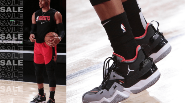 Giày Nike Air Jordan Westbrook One Take 'Black Cement' CJ0780-001 - Ảnh 3