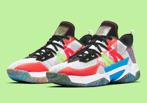 Giày Nike Jordan Westbrook One Take 2 PF 'White Multi' CW2458-101 - Ảnh 8