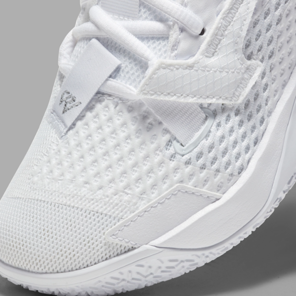 Giày Nike Air Jordan Why Not Zer0.4 PF 'White Metallic Silver' CQ4231-101 - Ảnh 2