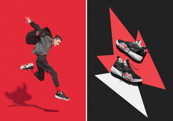 Giày Nike Air Jordan Zoom 92 Black Cement CK9183-001 - Ảnh 4