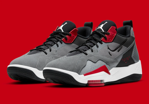 Giày Nike Jordan Zoom 92 'Smoke Grey Gym Red' CK9183-006 - Ảnh 2