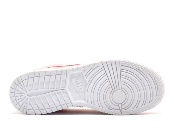 Giày Nike Air Jordan 1 Low GS 'Bleached Coral' 554723-615 - Ảnh 5