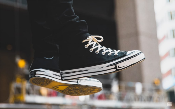 Giày Converse Joshua Vides x Chuck 70 'Black' 166558C - Ảnh 4