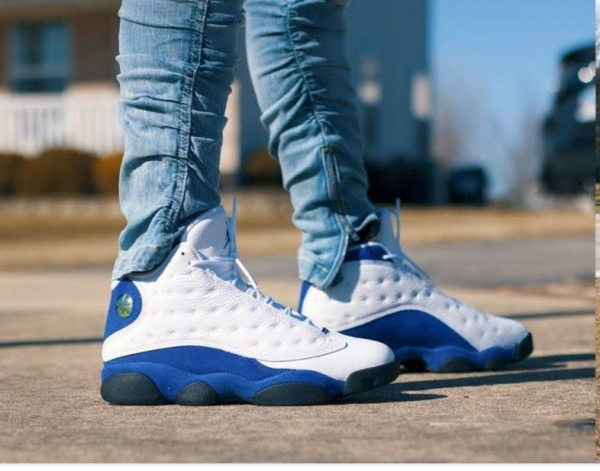Giày Nike Air Jordan 13 Retro GS 'Hyper Royal' 884129-117 - Ảnh 5