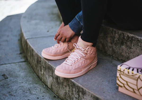 Giày Nike Just Don x Air Jordan 2 Retro GG 'Arctic Orange' 923840-805 - Ảnh 5