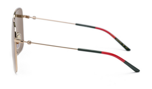 Alternative view of Kính Gucci Gucci Brown Gradient Oversized Ladies GG0394S-002