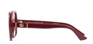 Alternative view of Kính Gucci Burgundy Red GG0762S-003