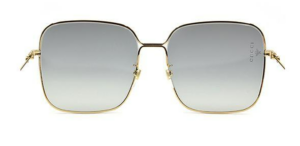 Alternative view of Kính Gucci Grey Shaded Oversized Sunglasses GG0443S-001