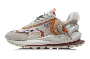 Alternative view of Giày Li Ning Compass Sports 92 'Grey Orange'