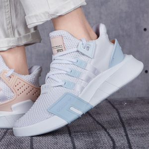 Alternative view of Giày Adidas EQT Basketball ADV 'White Blue-Pink' FZ0215