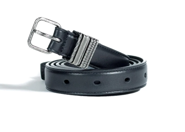 Thắt lưng Saint Laurent Schmaler Guertel Mit Me 649240-DSF0D-1000 - Ảnh 2