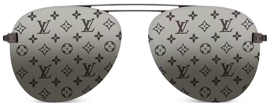 Kính Louis Vuitton Clockwise 'Dark Gun' Z1019E