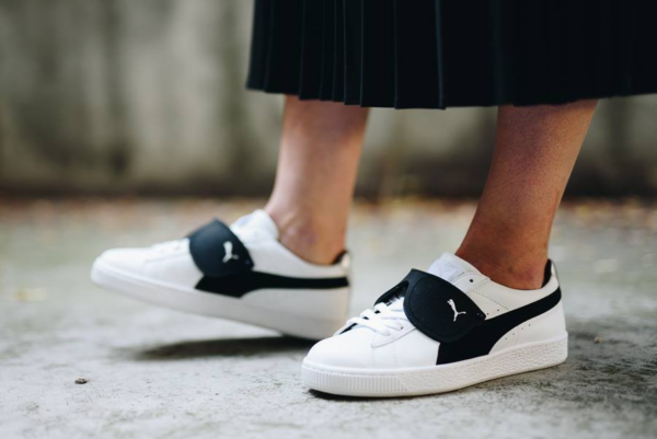 Giày Puma Karl Lagerfeld x Suede 'White' 366314-01 - Ảnh 5