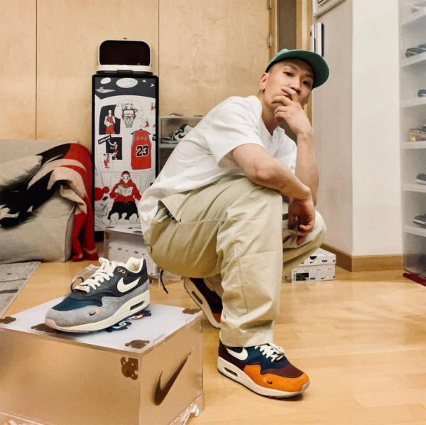Giày Nike Air Max 1 Kasina Won Ang 'Orange' DQ8475-800 - Ảnh 3