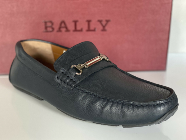 Giày Bally Men's 'Blue Leather' 6227956 - Ảnh 3