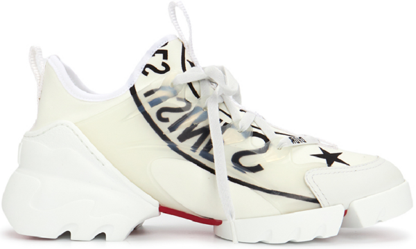 Giay Dior D Connect 'White' KCK307DMN-03W