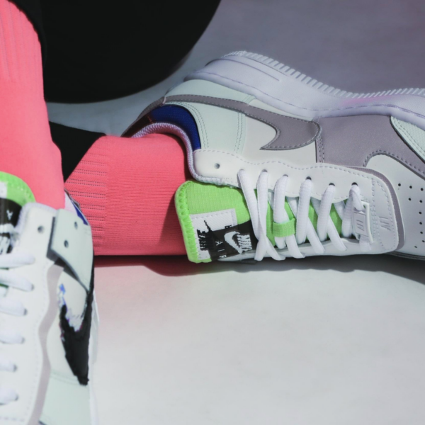 Giày Nike Air Force 1 Shadow SE 'Pixel Swoosh Barely Green' CV8480-300 - Ảnh 4