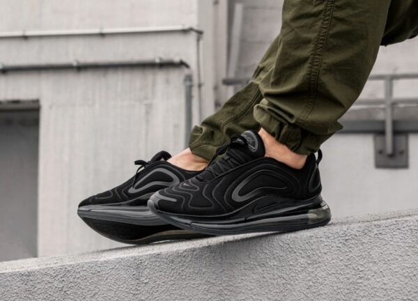 Giày Nike Air Max 720 'Triple Black' AO2924-007 - Ảnh 2