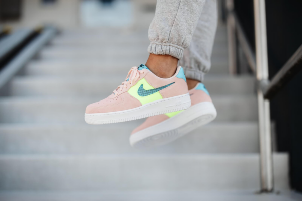 Giày Nike Air Force 1 Low Washed Coral Ghost Green CJ1647-600 - Ảnh 3