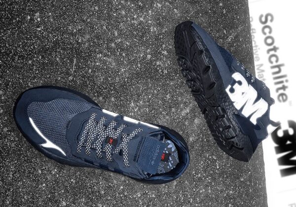 Giày Adidas Nite Jogger 3M Navy EE5858 - Ảnh 8