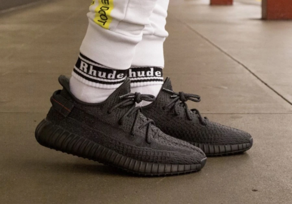 Giày Adidas Yeezy Boost 350 V2 Black Non-Reflective FU9006 - Ảnh 7