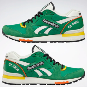 Giay Reebok Keith Haring x GL 6000 'Dog and Human Heel Print' GZ1460