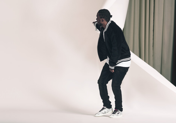 Giày Reebok Kendrick Lamar x Club C Acid Wash BS8205 - Ảnh 4