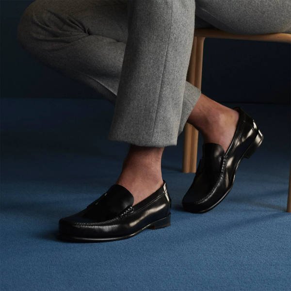 Giày Hermes Kennedy Loafer 'Black' H151424ZH02390 - Ảnh 4