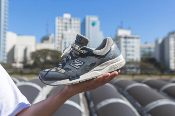 Giày New Balance 1600 Grey CM1600G - Ảnh 5