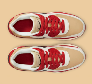 Giay Nike Air Max 90 Leather 'Sesame Red Clay' CD6864-200