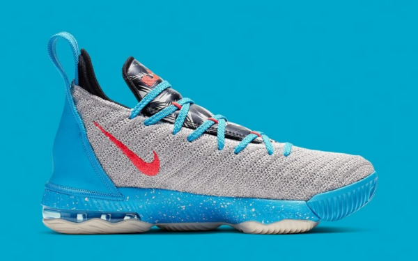 Giày Nike LeBron 16 GS 'South Beach' AQ2465-076 - Ảnh 2