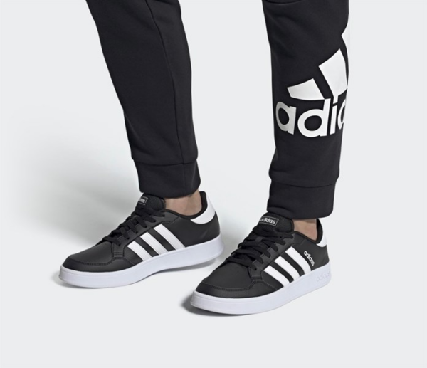 Giày Adidas Breaknet 'Black White' FX8708 - Ảnh 4
