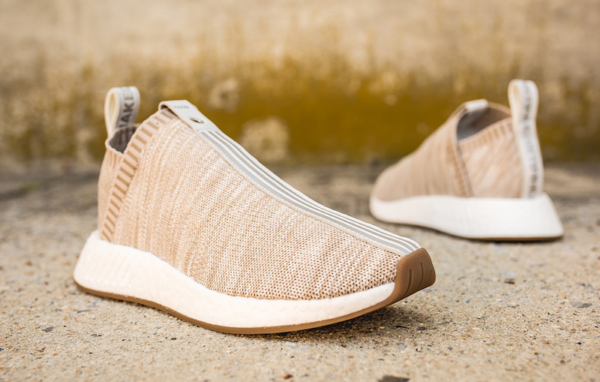 Giày Adidas Kith x Naked x NMD_CS2 Primeknit 'Tan' BY2597 - Ảnh 3