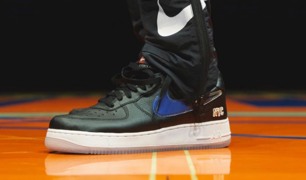 Giày Nike Air Force 1 Low Kith Knicks Away 'Black' CZ7928-001 - Ảnh 2