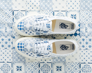 Alternative view of Giày Vans OG Authentic LX Kith 'Azulejo Tile' VN0A4BV9WHT
