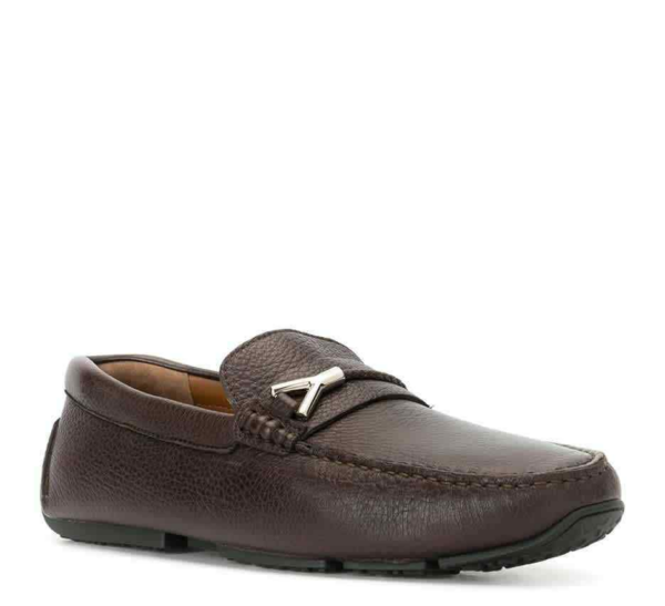 Giày Bally Men's Pieret Grained 'Coffee' 6231335 - Ảnh 2