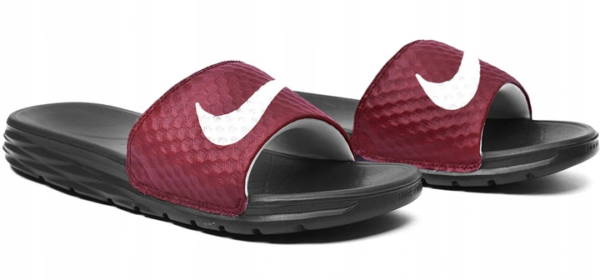 Dép Nike Benassi Solarsoft 'Team Red' 705474-602 - Ảnh 2