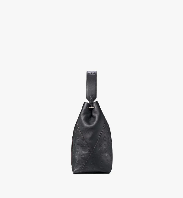 Túi MCM Klara Hobo in Monogram Leather MWH9SKM75BK001 - Ảnh 5