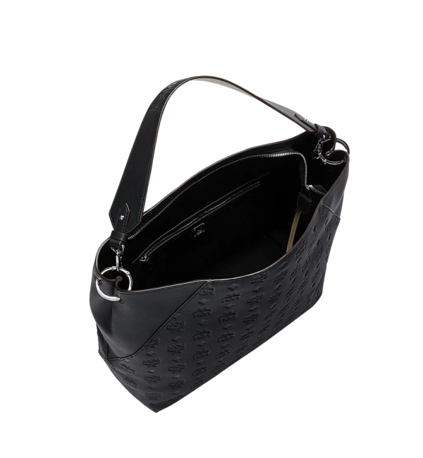 Túi MCM Klara Hobo in Monogram Leather MWH9SKM75BK001 - Ảnh 3
