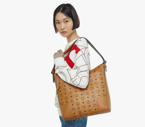 Túi MCM Klara Hobo in Visetos MWHBSKM01CO001 - Ảnh 6