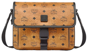 Túi MCM Klassik Messenger in Visetos 'Cognac' MMMCAKK01CO001